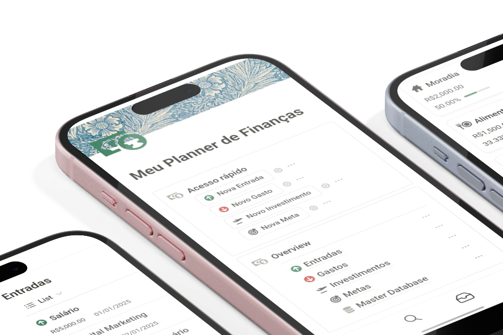Planner Finanças💸 (Notion)